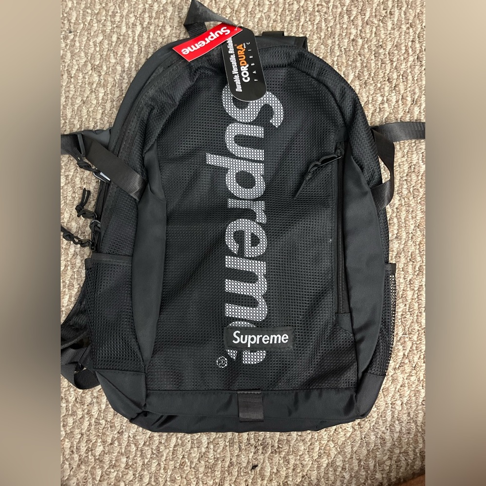 Supreme SS20 Backpack Black